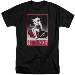 Betty Boop Classic - Men's Tall Fit T-Shirt Men's Tall Fit T-Shirt Betty Boop   