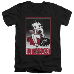 Betty Boop Classic - Men's V-Neck T-Shirt Men's V-Neck T-Shirt Betty Boop   