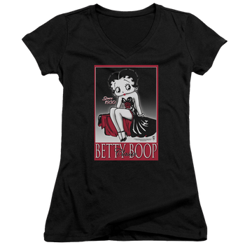 Betty Boop Classic - Juniors V-Neck T-Shirt Juniors V-Neck T-Shirt Betty Boop   
