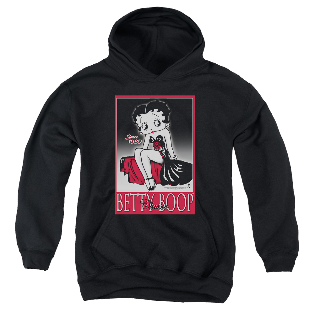 Betty Boop Classic - Youth Hoodie Youth Hoodie (Ages 8-12) Betty Boop   