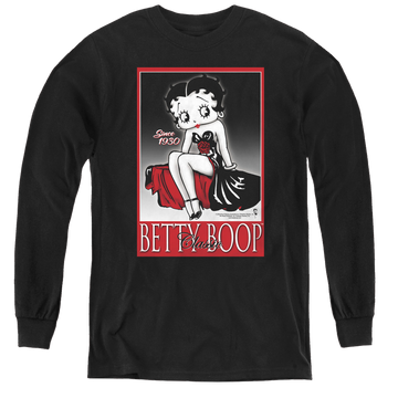 Betty Boop Classic - Youth Long Sleeve T-Shirt Youth Long Sleeve T-Shirt Betty Boop   