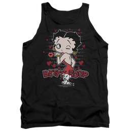 Betty Boop Classic Kiss - Men's Tank Top Men's Tank Betty Boop   