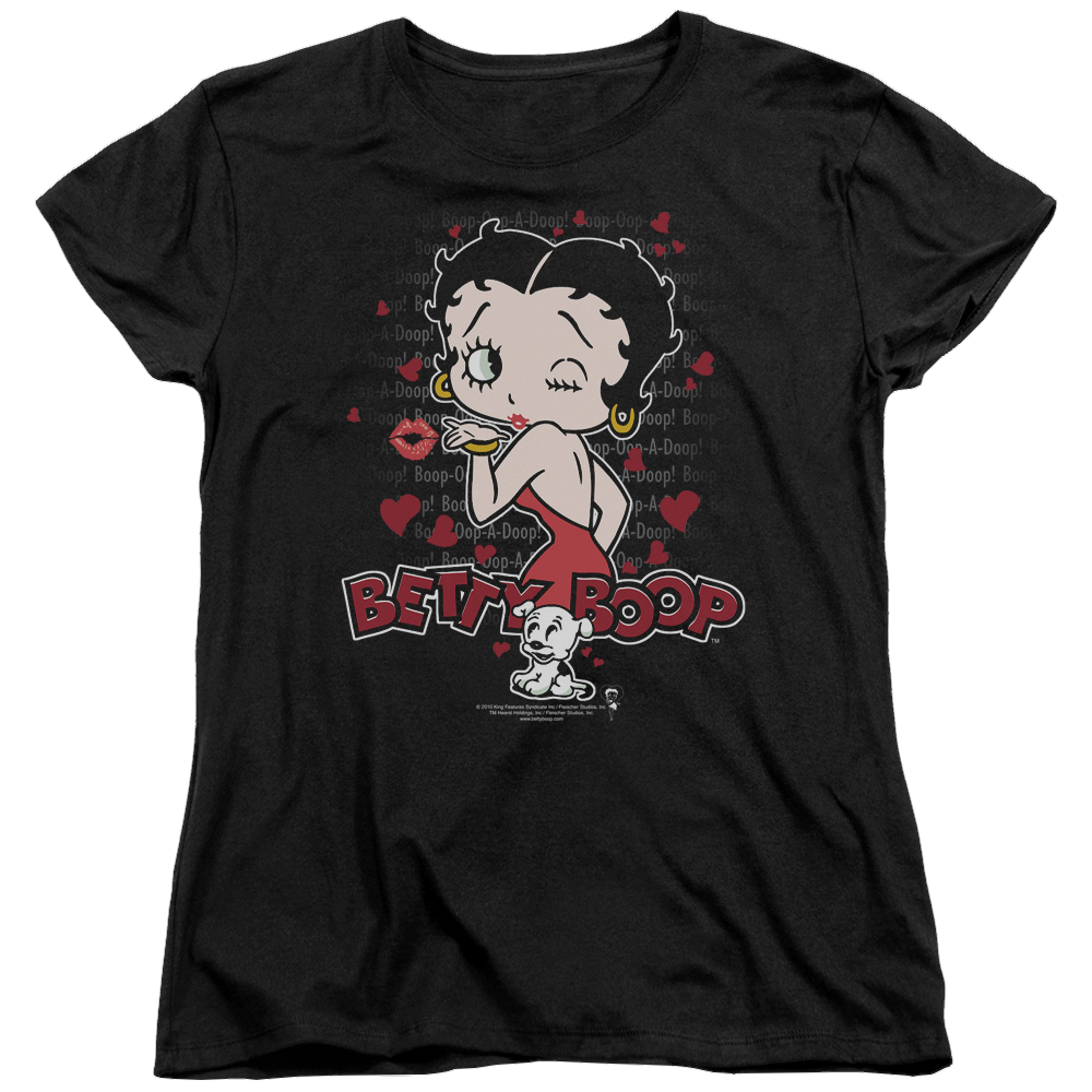 Betty Boop Classic Kiss - Women's T-Shirt Women's T-Shirt Betty Boop   