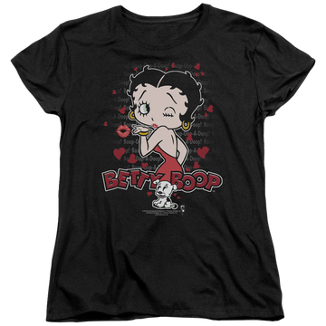 Betty Boop Classic Kiss - Women's T-Shirt Women's T-Shirt Betty Boop   