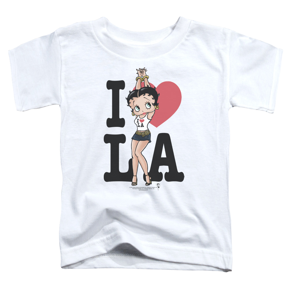 Betty Boop I Heart La - Kid's T-Shirt Kid's T-Shirt (Ages 4-7) Betty Boop   
