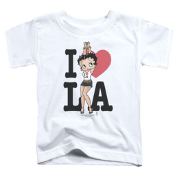 Betty Boop I Heart La - Kid's T-Shirt Kid's T-Shirt (Ages 4-7) Betty Boop   
