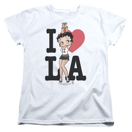 Betty Boop I Heart La - Women's T-Shirt Women's T-Shirt Betty Boop   