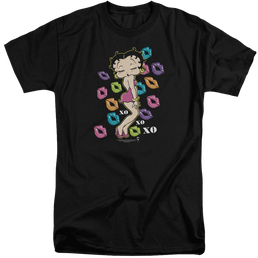 Betty Boop Tripple Xo - Men's Tall Fit T-Shirt Men's Tall Fit T-Shirt Betty Boop   
