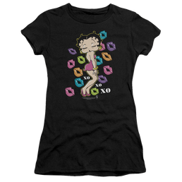 Betty Boop Tripple Xo - Juniors T-Shirt Juniors T-Shirt Betty Boop   