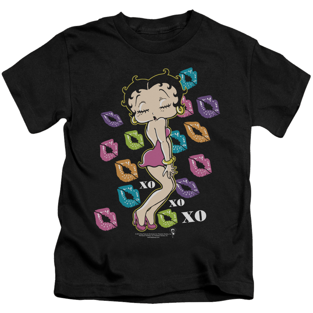 Betty Boop Tripple Xo - Kid's T-Shirt Kid's T-Shirt (Ages 4-7) Betty Boop   