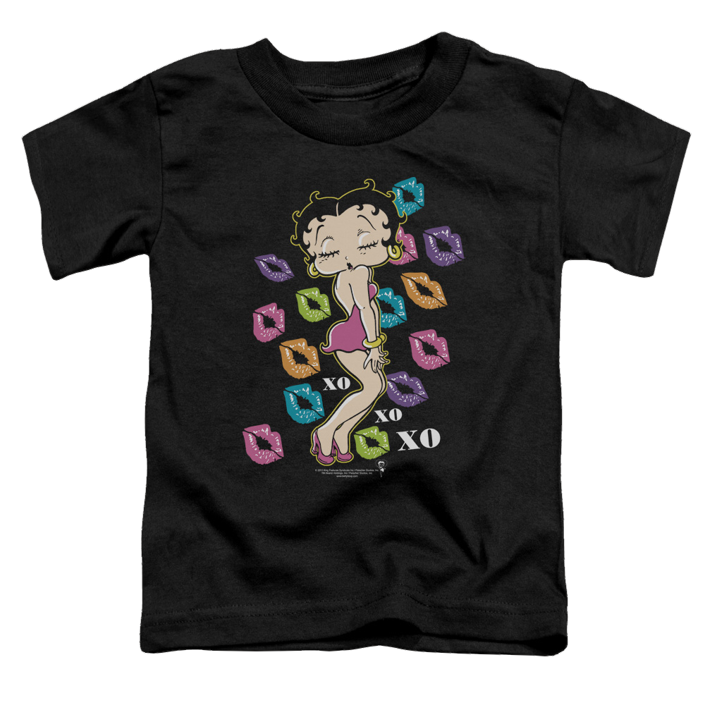 Betty Boop Tripple Xo - Toddler T-Shirt Toddler T-Shirt Betty Boop   