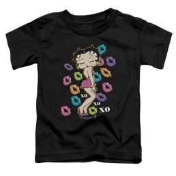 Betty Boop Tripple Xo - Toddler T-Shirt Toddler T-Shirt Betty Boop   