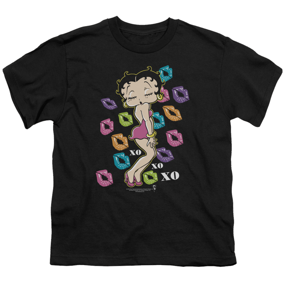 Betty Boop Tripple Xo - Youth T-Shirt Youth T-Shirt (Ages 8-12) Betty Boop   