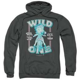 Betty Boop Wild One - Pullover Hoodie Pullover Hoodie Betty Boop   