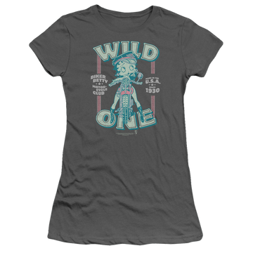Betty Boop Wild One - Juniors T-Shirt Juniors T-Shirt Betty Boop   