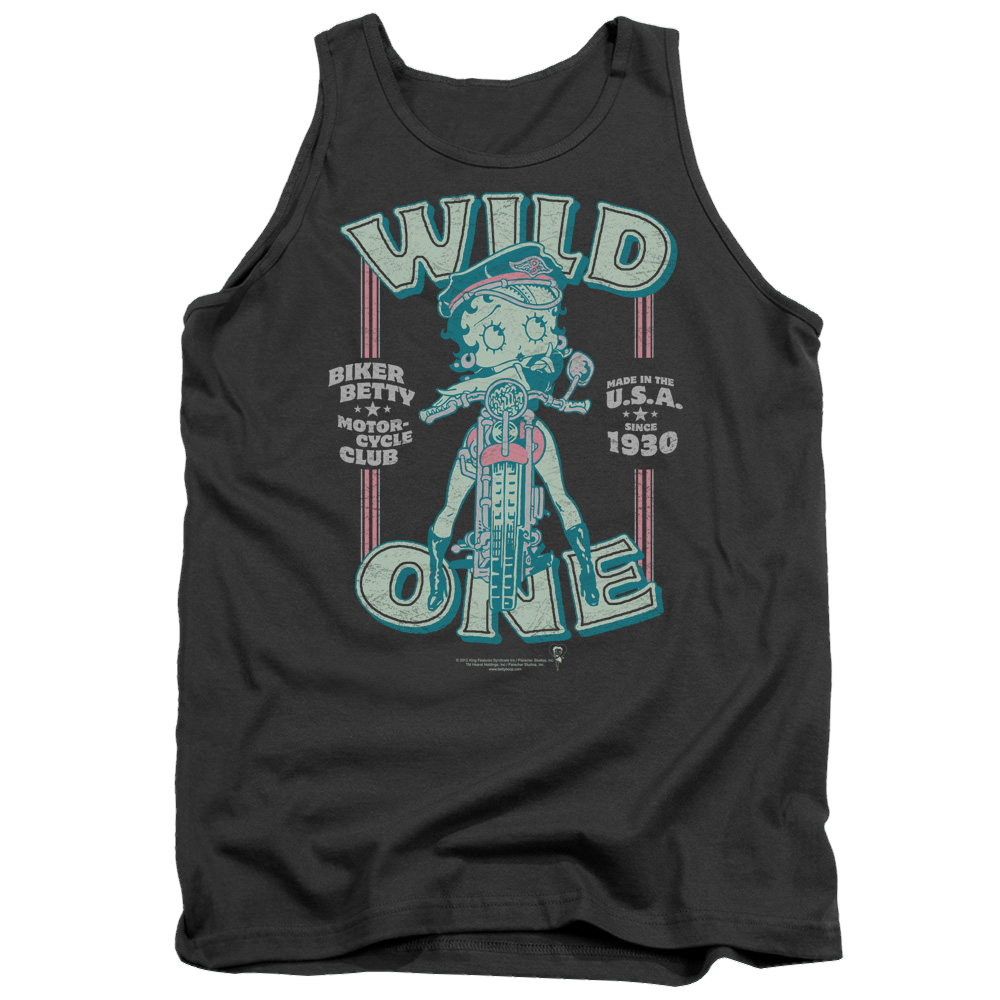 Betty Boop Wild One - Men's Tank Top Men's Tank Betty Boop   