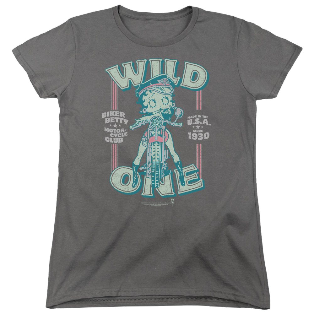 Betty Boop Wild One - Women's T-Shirt Women's T-Shirt Betty Boop   