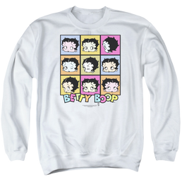 Betty Boop Shes Got The Look - Men's Crewneck Sweatshirt Men's Crewneck Sweatshirt Betty Boop   