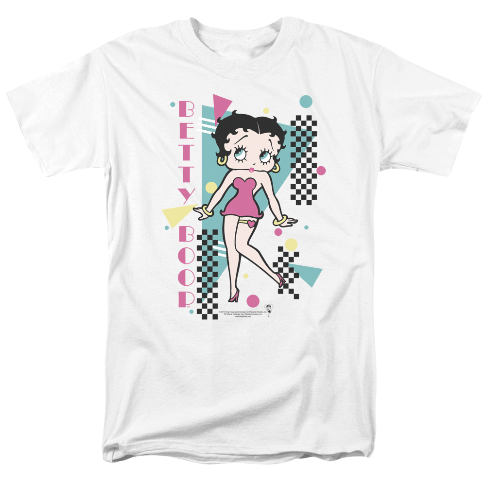 Betty Boop Booping 80S Style - Men's Regular Fit T-Shirt Men's Regular Fit T-Shirt Betty Boop   