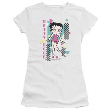 Betty Boop Booping 80S Style - Juniors T-Shirt Juniors T-Shirt Betty Boop   