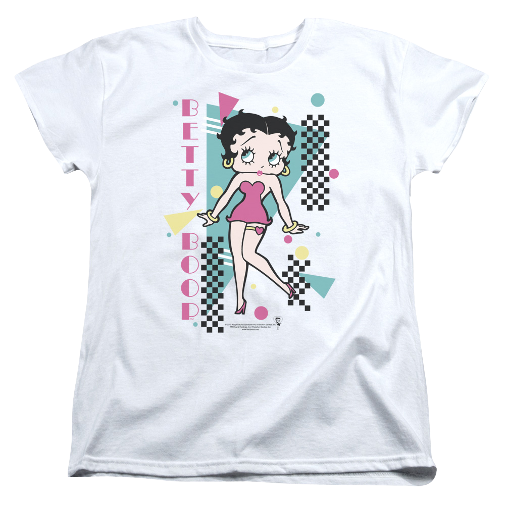 Betty Boop Booping 80S Style - Women's T-Shirt Women's T-Shirt Betty Boop   