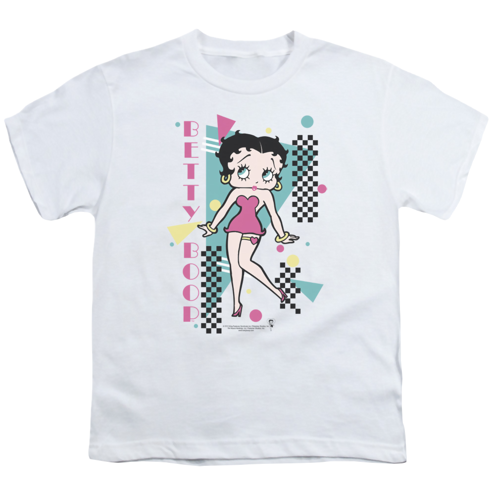 Betty Boop Booping 80S Style - Youth T-Shirt Youth T-Shirt (Ages 8-12) Betty Boop   