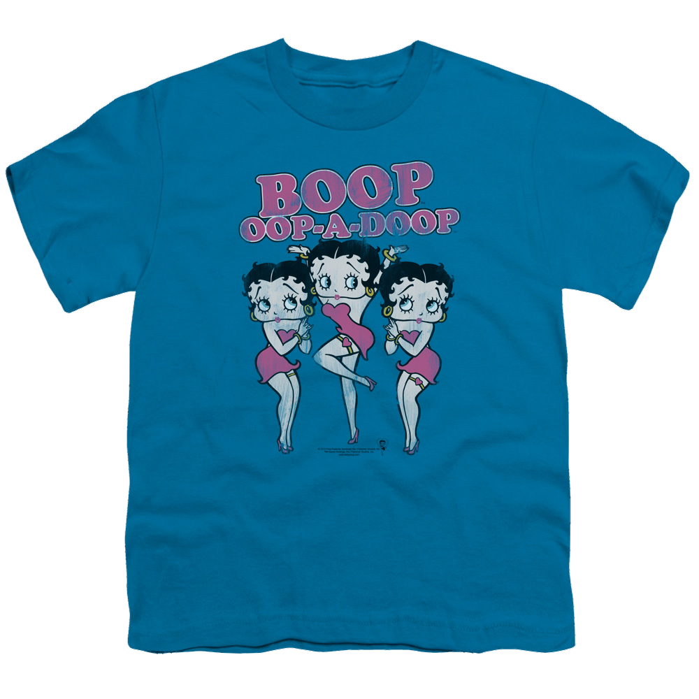 Betty Boop The Boops Have It - Youth T-Shirt Youth T-Shirt (Ages 8-12) Betty Boop   