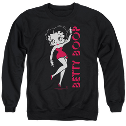Betty Boop Classic - Men's Crewneck Sweatshirt Men's Crewneck Sweatshirt Betty Boop   