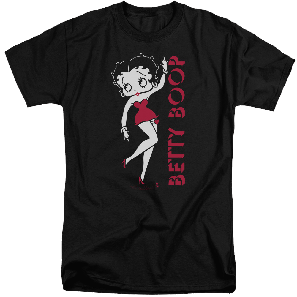 Betty Boop Classic - Men's Tall Fit T-Shirt Men's Tall Fit T-Shirt Betty Boop   