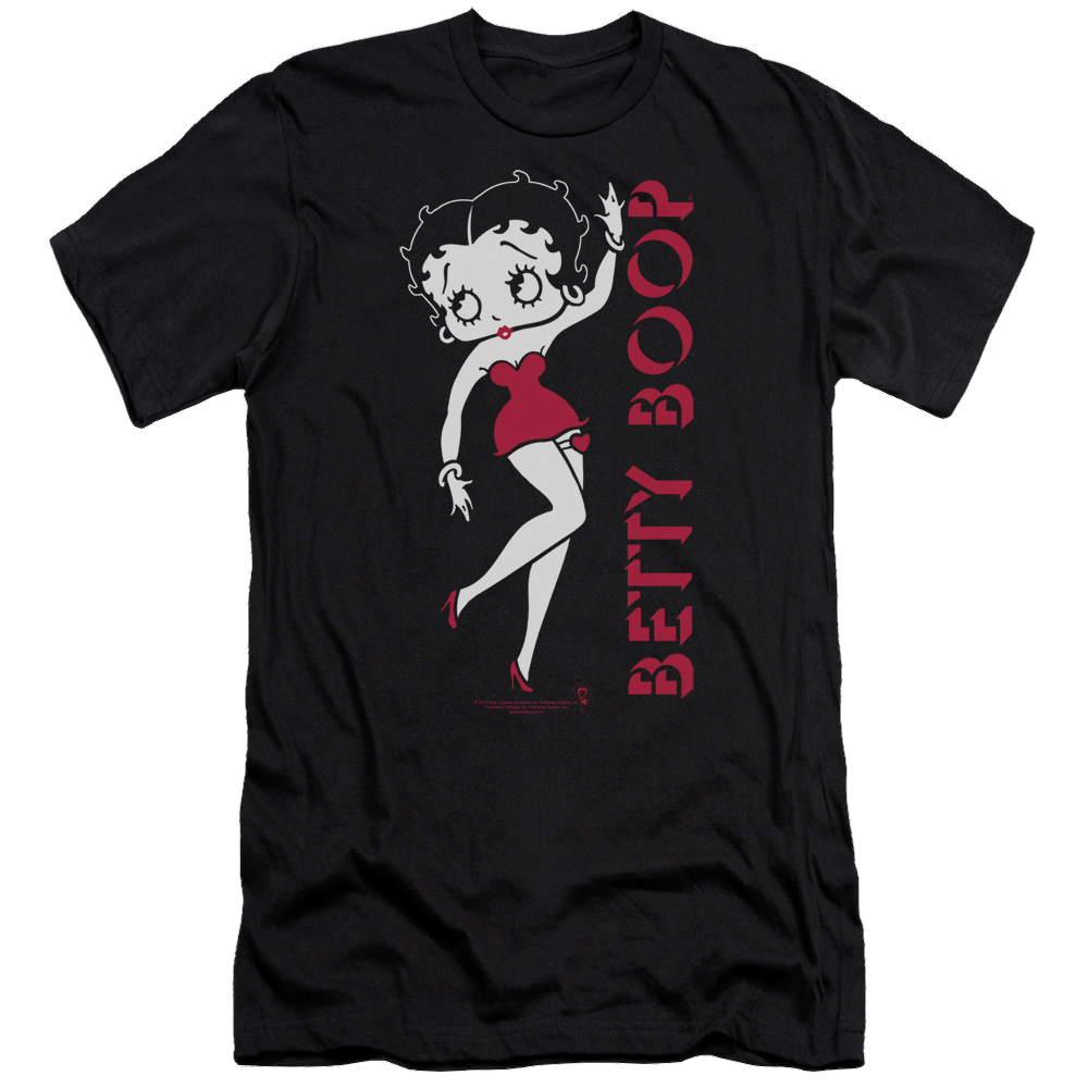 Betty Boop Classic - Men's Premium Slim Fit T-Shirt Men's Premium Slim Fit T-Shirt Betty Boop   