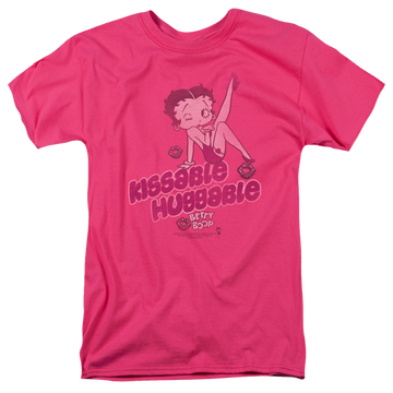 Betty Boop Kissable Huggable - Men's Regular Fit T-Shirt Men's Regular Fit T-Shirt Betty Boop   
