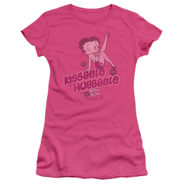 Betty Boop Kissable Huggable - Juniors T-Shirt Juniors T-Shirt Betty Boop   