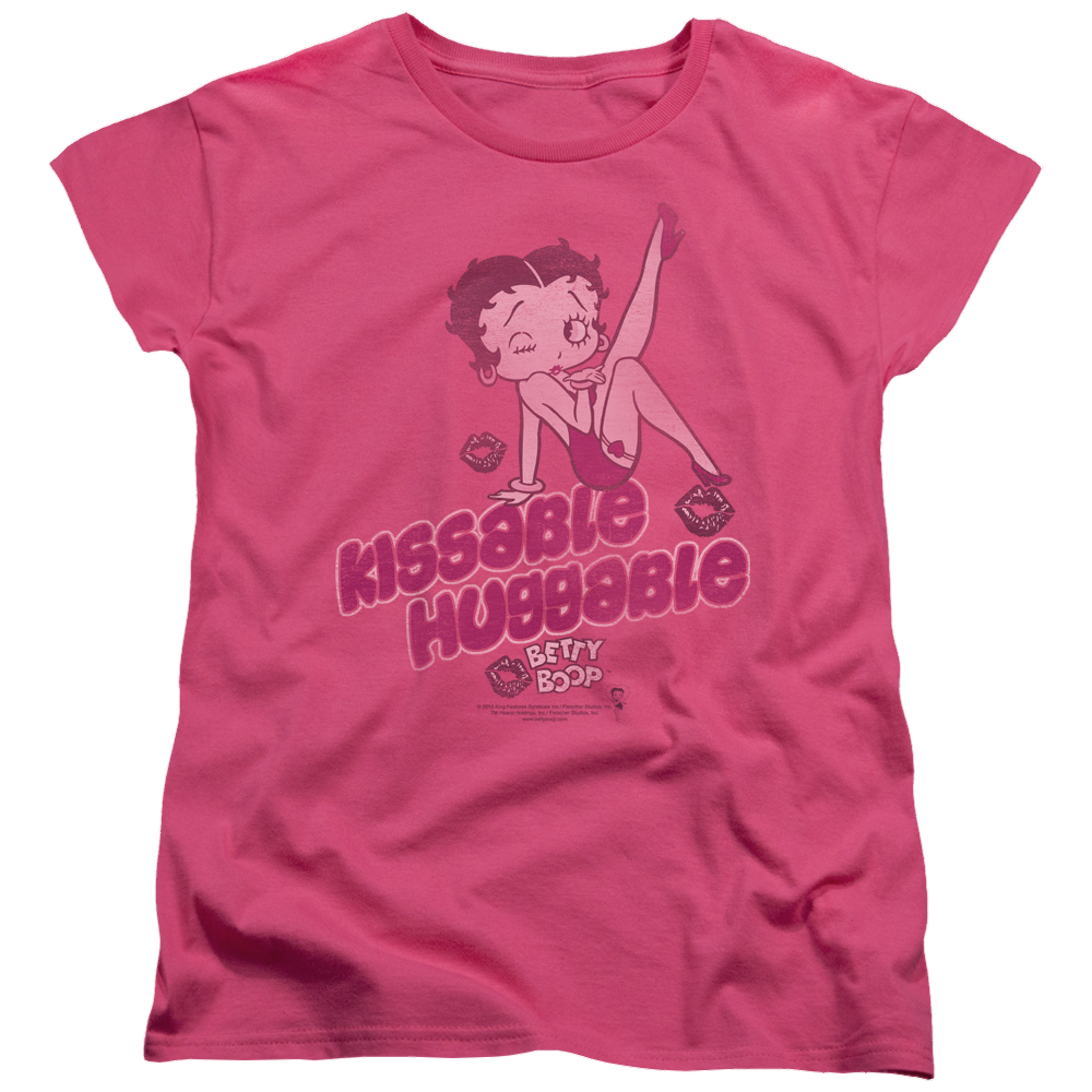 Betty Boop Kissable Huggable - Women's T-Shirt Women's T-Shirt Betty Boop   