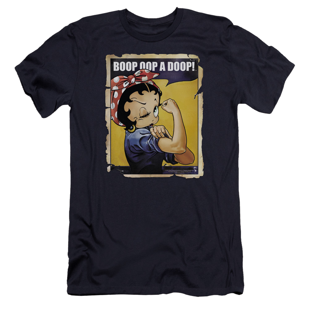 Betty Boop Power - Men's Premium Slim Fit T-Shirt Men's Premium Slim Fit T-Shirt Betty Boop   