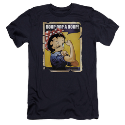 Betty Boop Power - Men's Premium Slim Fit T-Shirt Men's Premium Slim Fit T-Shirt Betty Boop   