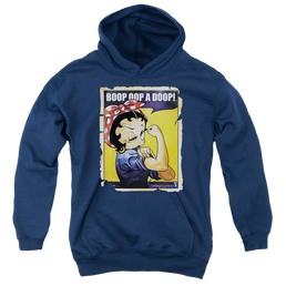 Betty Boop Power - Youth Hoodie Youth Hoodie (Ages 8-12) Betty Boop   