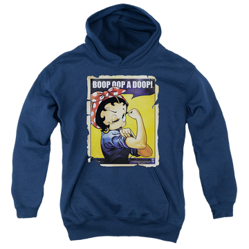 Betty Boop Power - Youth Hoodie Youth Hoodie (Ages 8-12) Betty Boop   