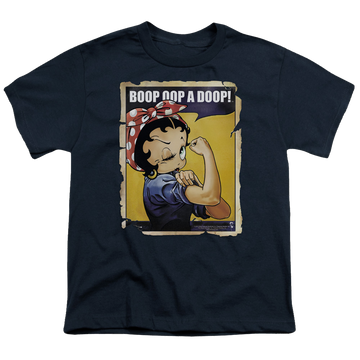 Betty Boop Power - Youth T-Shirt Youth T-Shirt (Ages 8-12) Betty Boop   