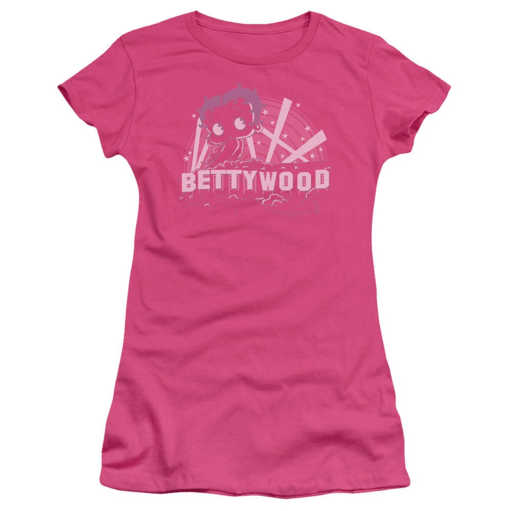 Betty Boop Bettywood - Juniors T-Shirt Juniors T-Shirt Betty Boop   