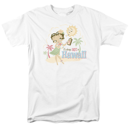 Betty Boop Hot In Hawaii - Men's Regular Fit T-Shirt Men's Regular Fit T-Shirt Betty Boop   