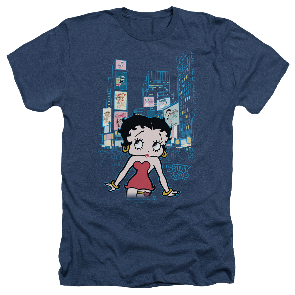 Betty Boop Square - Men's Heather T-Shirt Men's Heather T-Shirt Betty Boop   