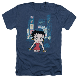 Betty Boop Square - Men's Heather T-Shirt Men's Heather T-Shirt Betty Boop   