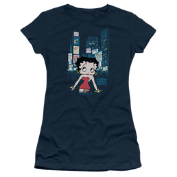 Betty Boop Square - Juniors T-Shirt Juniors T-Shirt Betty Boop   