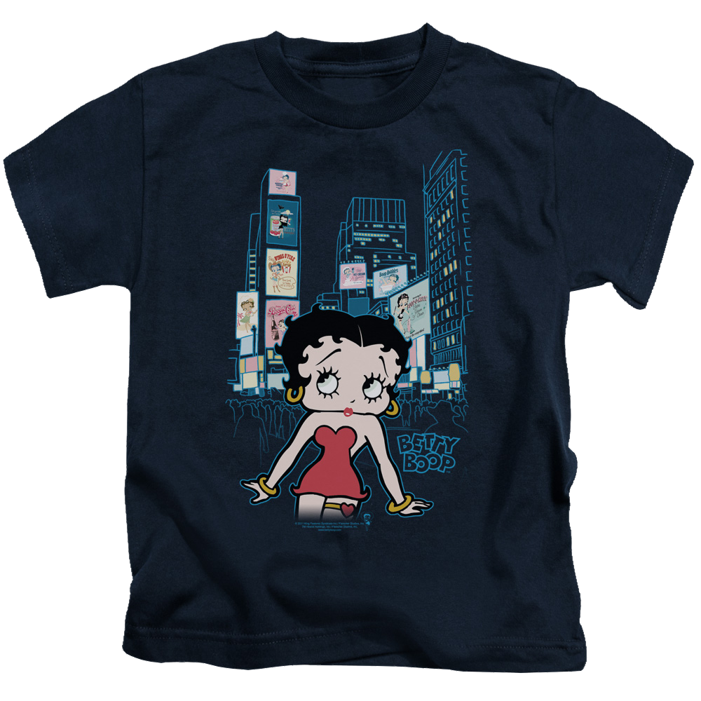 Betty Boop Square - Kid's T-Shirt Kid's T-Shirt (Ages 4-7) Betty Boop   
