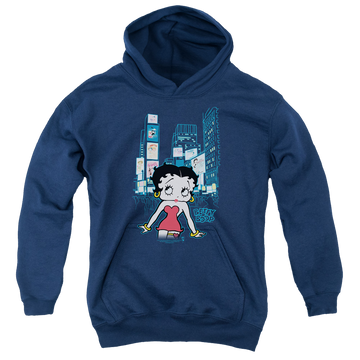 Betty Boop Square - Youth Hoodie Youth Hoodie (Ages 8-12) Betty Boop   