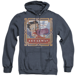 Betty Boop On Broadway - Heather Pullover Hoodie Heather Pullover Hoodie Betty Boop   