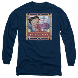 Betty Boop On Broadway - Men's Long Sleeve T-Shirt Men's Long Sleeve T-Shirt Betty Boop   