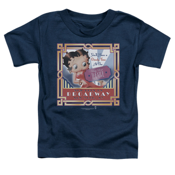 Betty Boop On Broadway - Toddler T-Shirt Toddler T-Shirt Betty Boop   