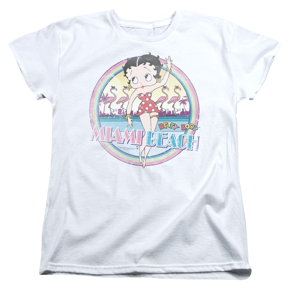 Betty Boop Miami Beach - Women's T-Shirt Women's T-Shirt Betty Boop   