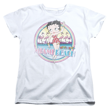 Betty Boop Miami Beach - Women's T-Shirt Women's T-Shirt Betty Boop   